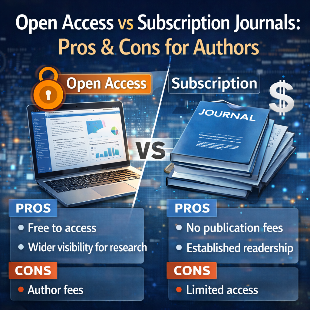 Open Access vs Subscription Journals: Pros & Cons for Authors