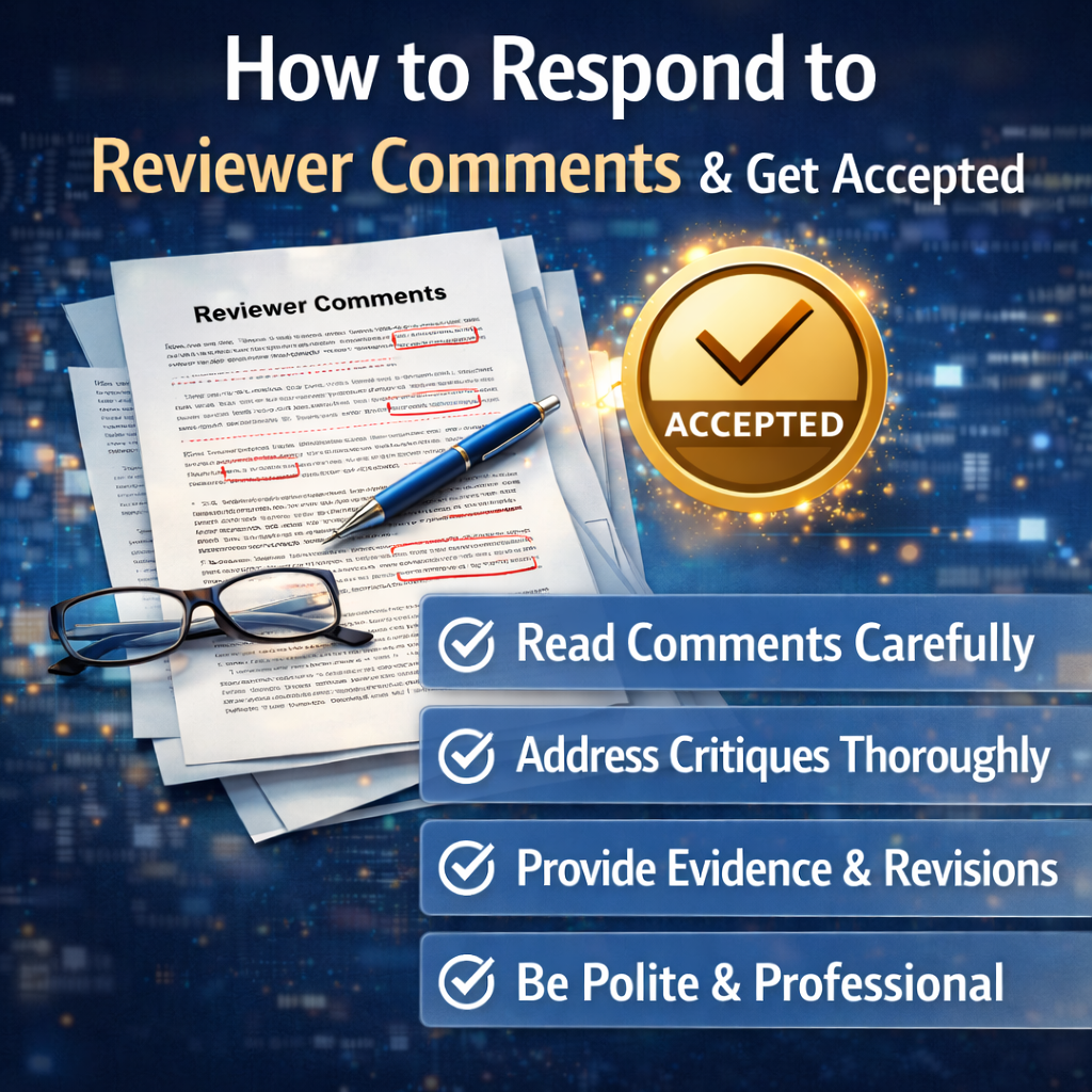 How to Respond to Reviewer Comments & Get Accepted